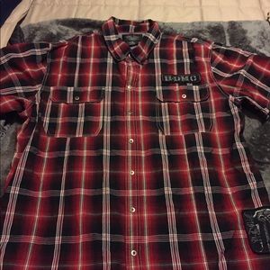 Men’s Short sleeve Harley Davidson Button up